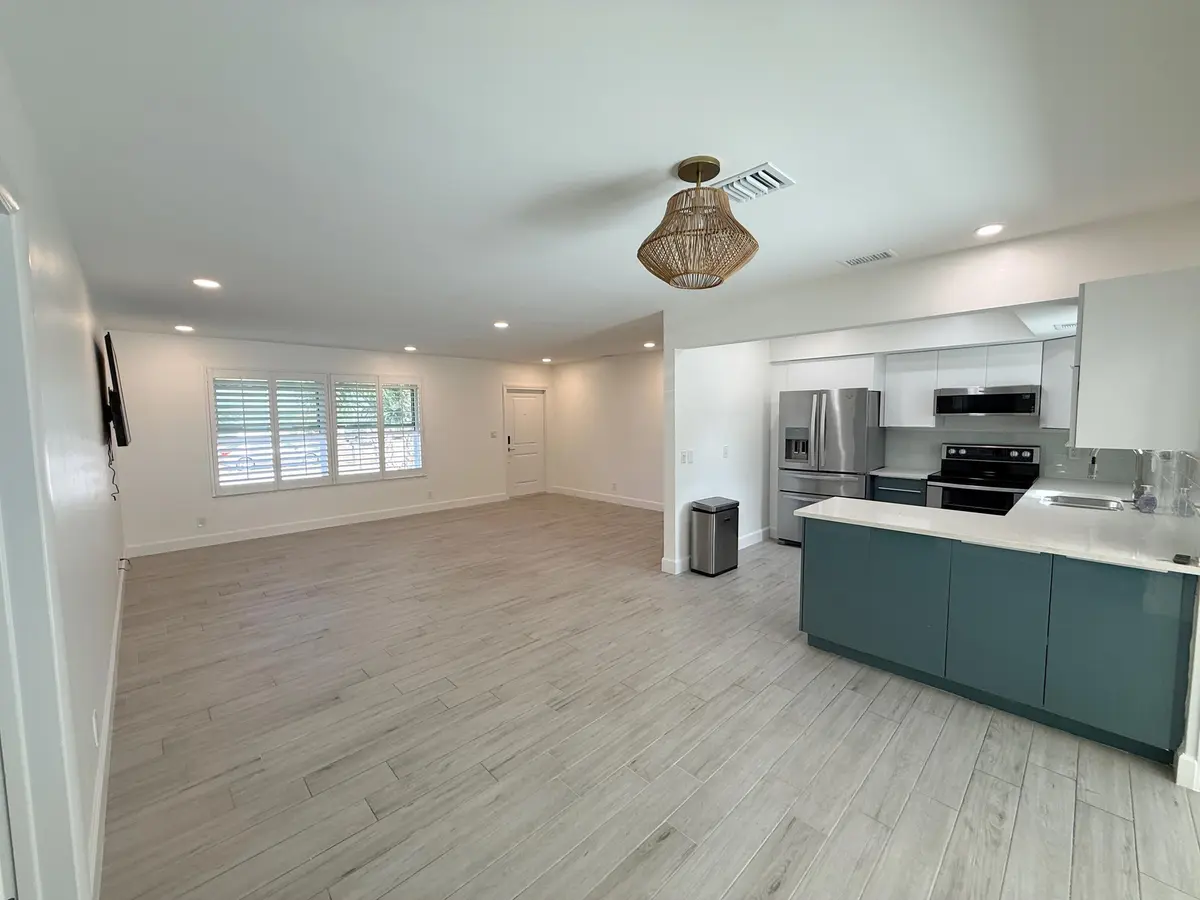 Kitchen and Living Room at 16 Ridgewood Circle, Tequesta