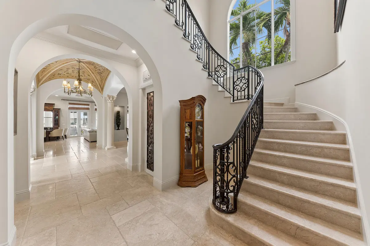 Entryway at 5332 Boca Marina Circle, Boca Raton