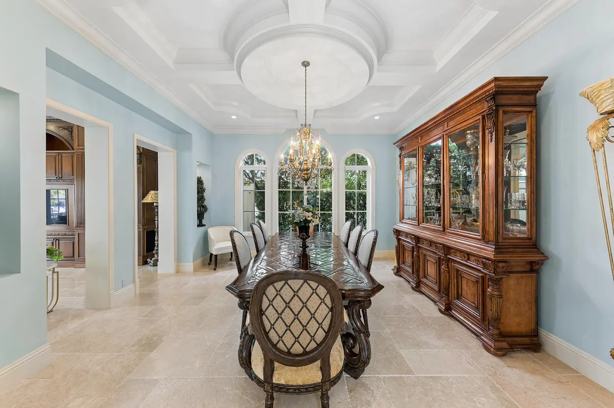 Dining Room at 5332 Boca Marina Circle, Boca Raton