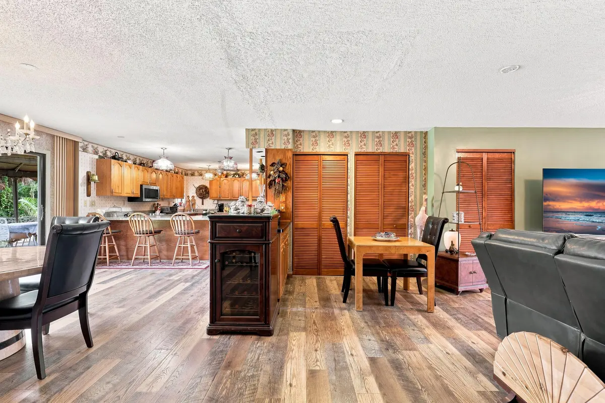 Open Living & Dining Area at 12871 COMPTON Road, Loxahatchee Groves