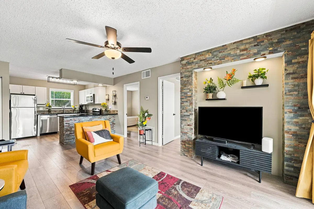 Living/Dining Room at 198 Lake Frances Drive, West Palm Beach