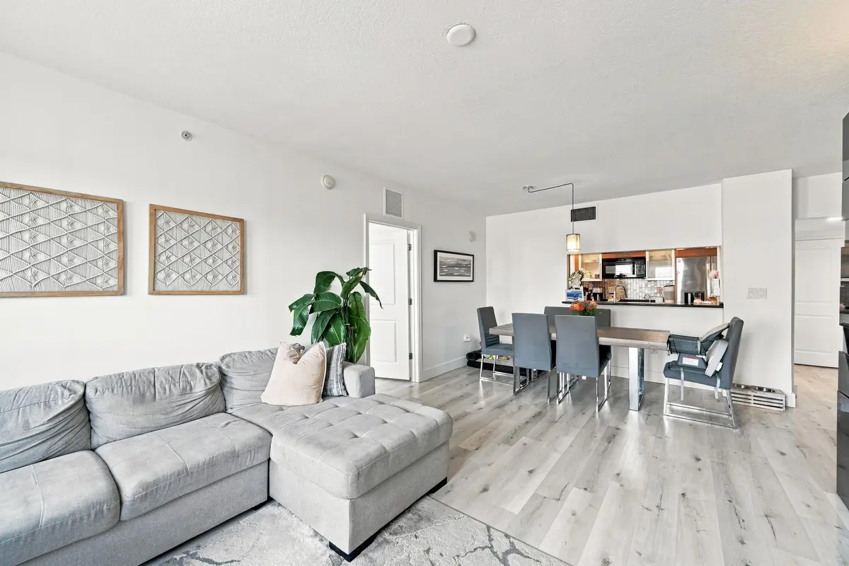 Living Room at 610 W Las Olas Boulevard 416N, Fort Lauderdale