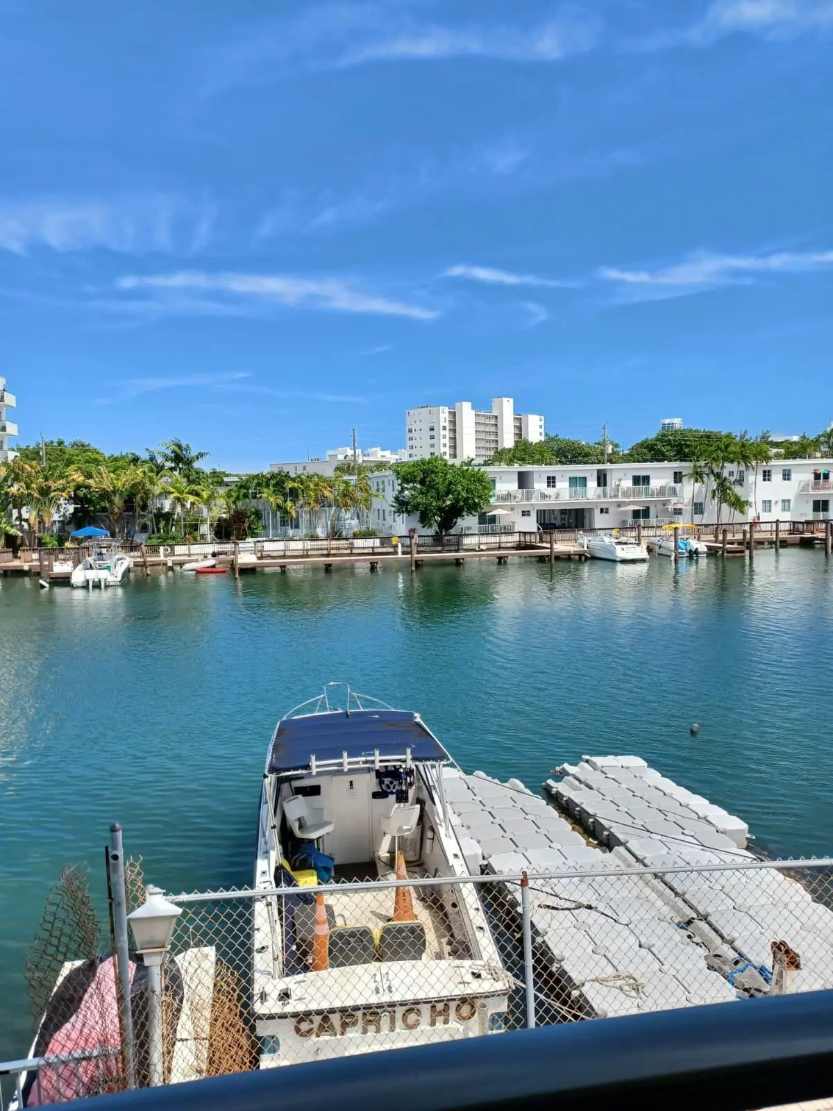 BALCONY VIEW 4 at 8001 N CRESPI Boulevard 2C, Miami Beach