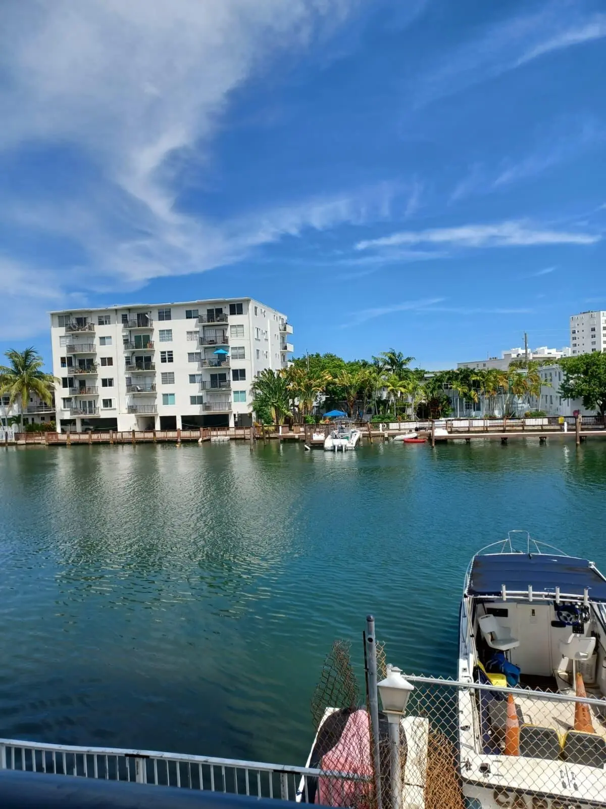 BALCONY VIEW 5 at 8001 N CRESPI Boulevard 2C, Miami Beach