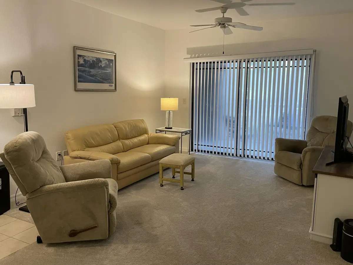 Living Room Furniture 2 at 3023 Alcazar Place 106, Palm Beach Gardens