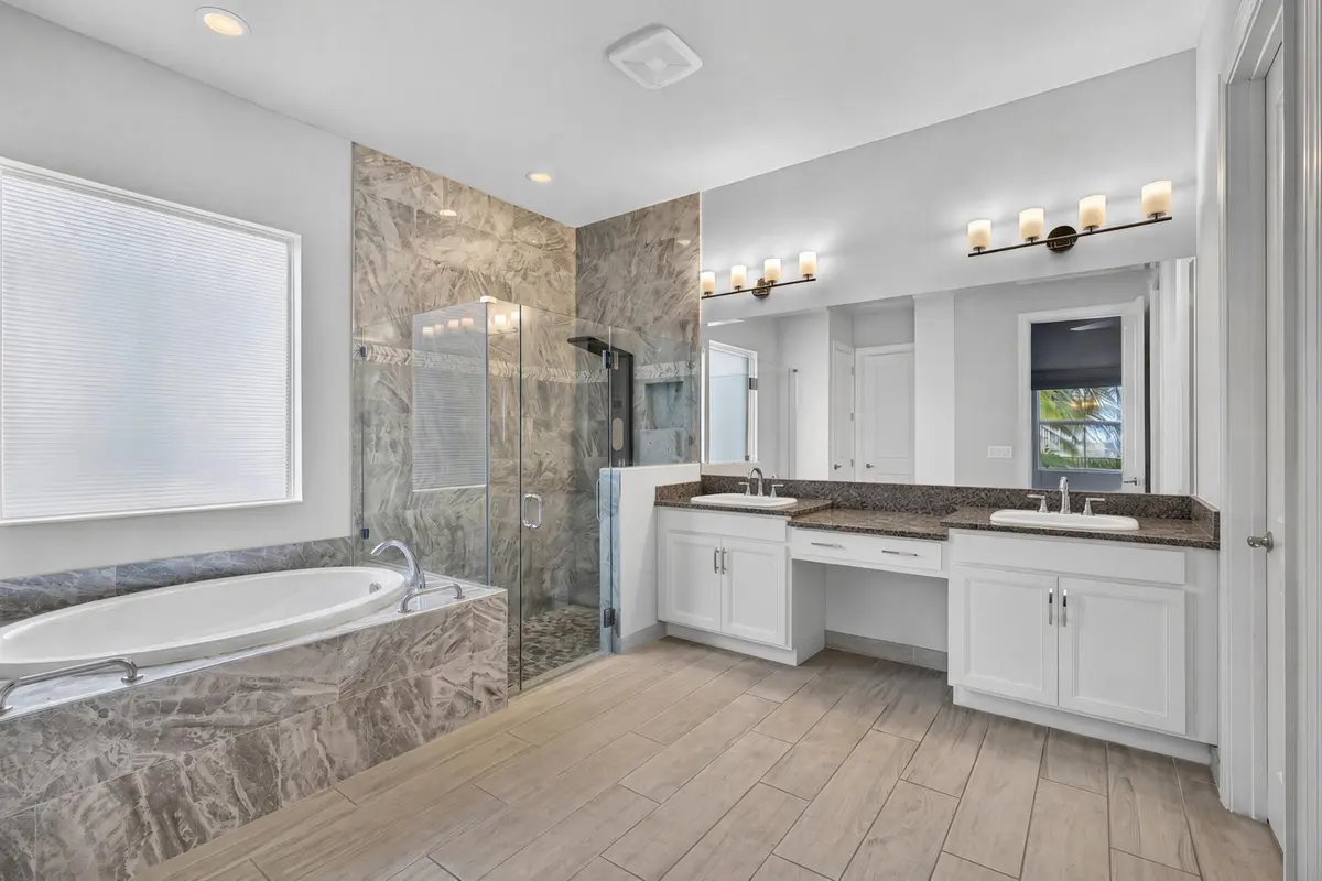 Primary Bathroom at 9945 Regency Way, Palm Beach Gardens