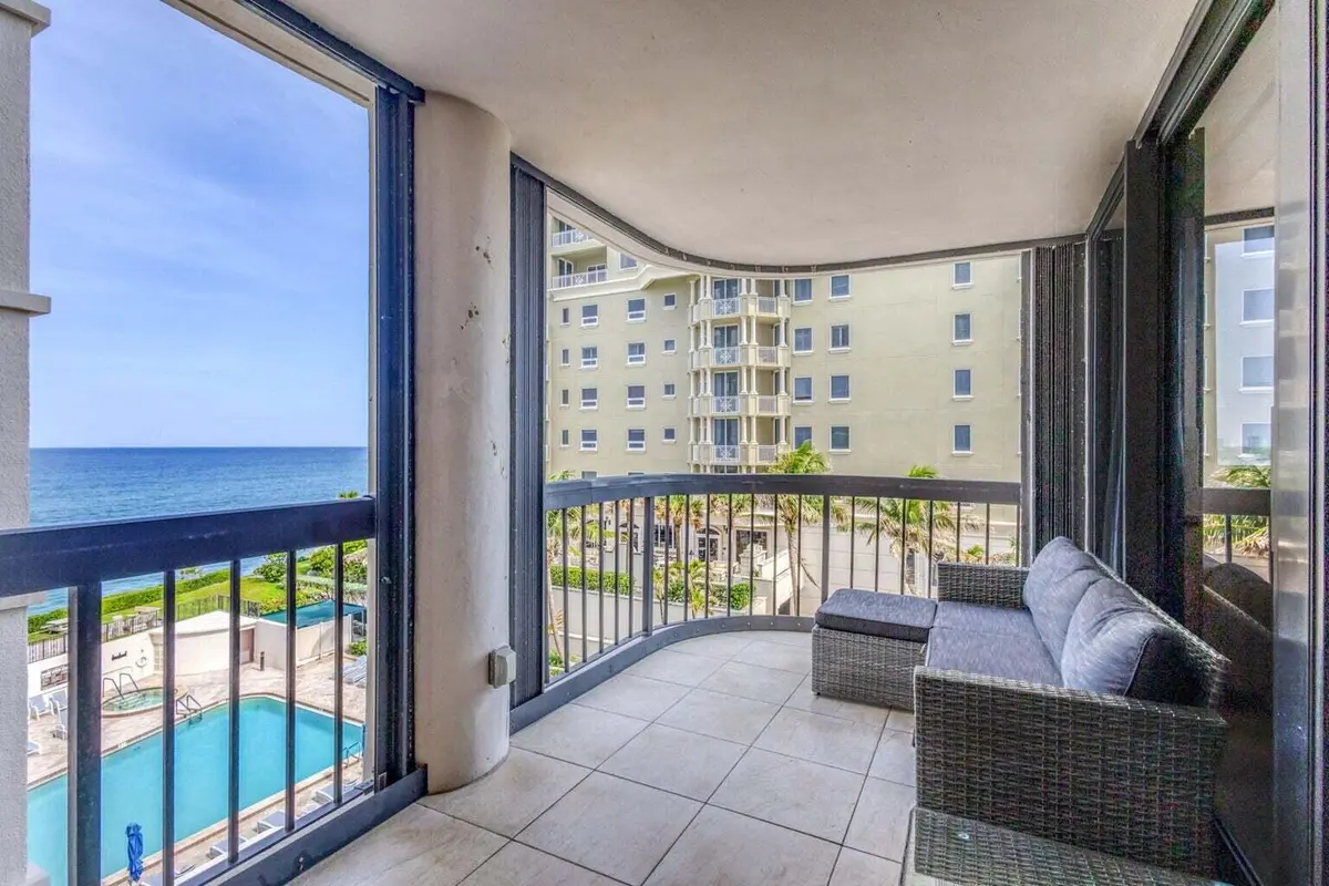 BALCONY at 5380 N OCEAN Drive 5B, Singer Island
