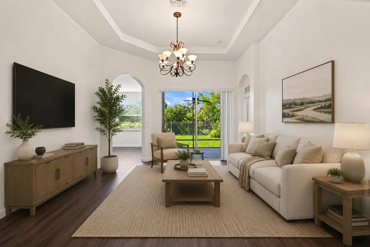 Living Room at 10931 SW Dunhill Court, Port St. Lucie