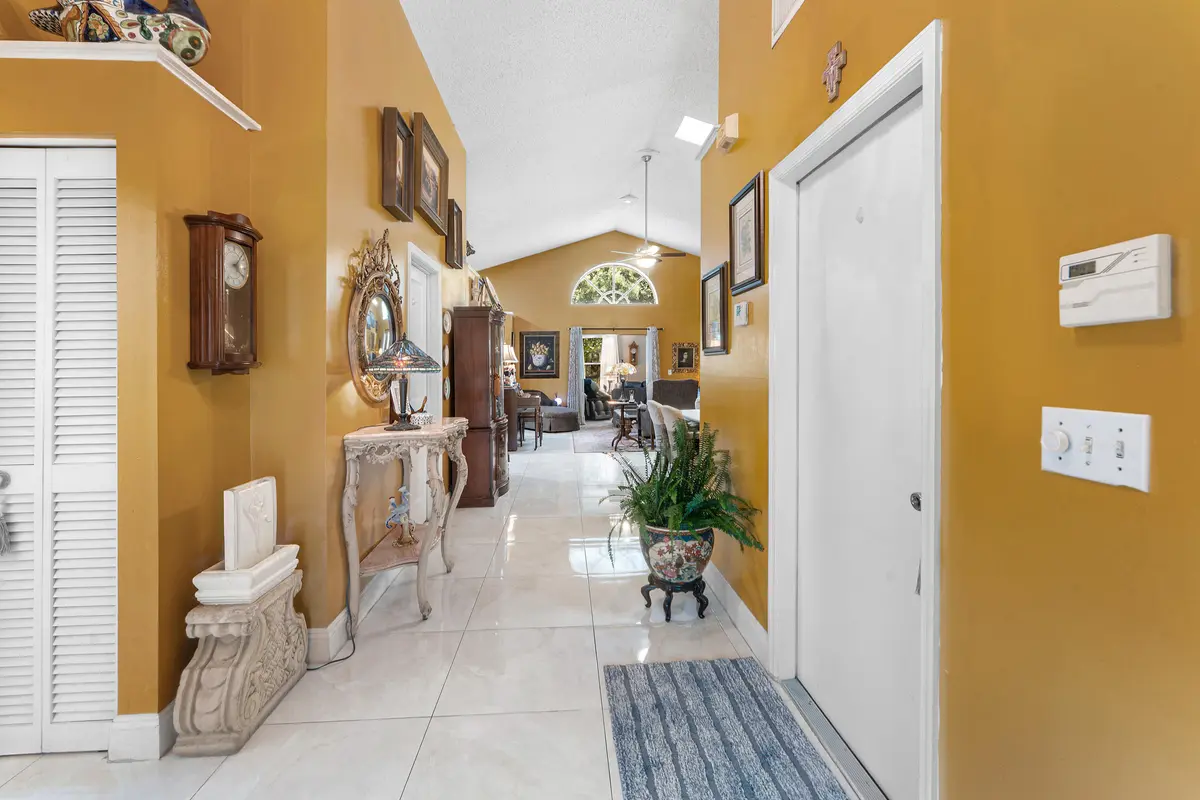 Entry at 5115 Foxhall Drive, West Palm Beach