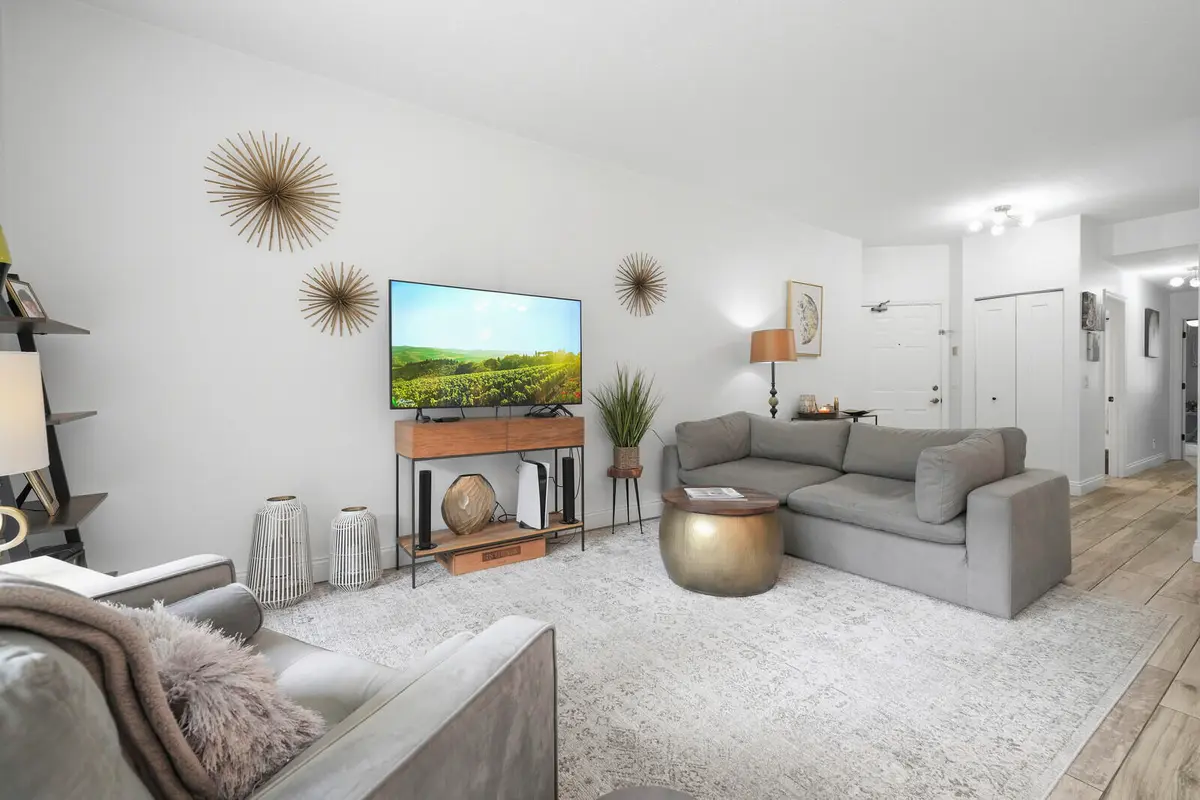 Living Room at 5780 Coach House Circle C, Boca Raton
