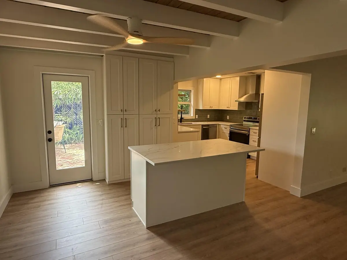Kitchen and Island at 228 Lake Terrace, Delray Beach