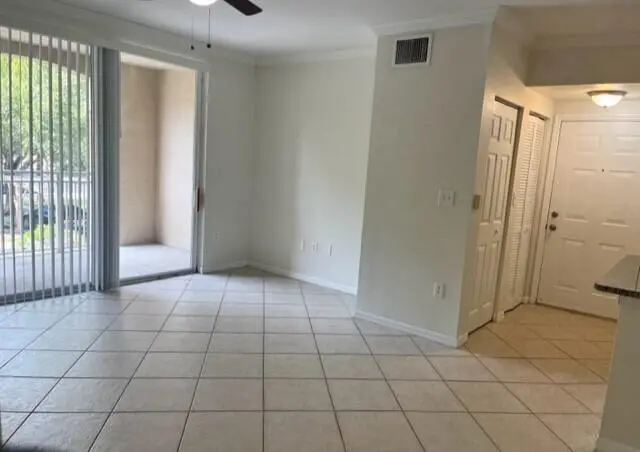 Foyer to FR at 6410 Emerald Dunes Drive 204, West Palm Beach