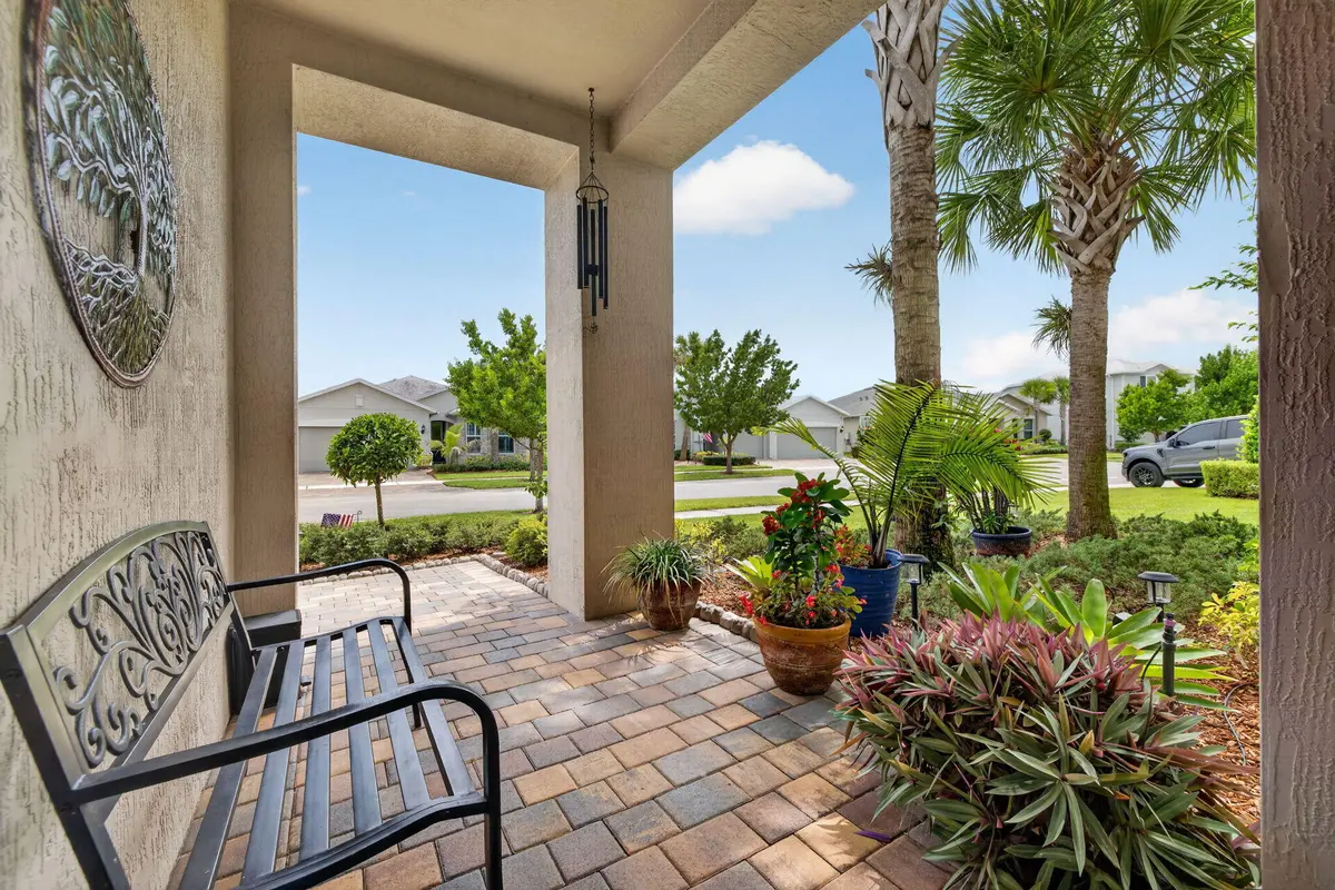 Covered Entryway Happy Hour is HERE at 10521 SW CAPTIVA Drive, Port St. Lucie