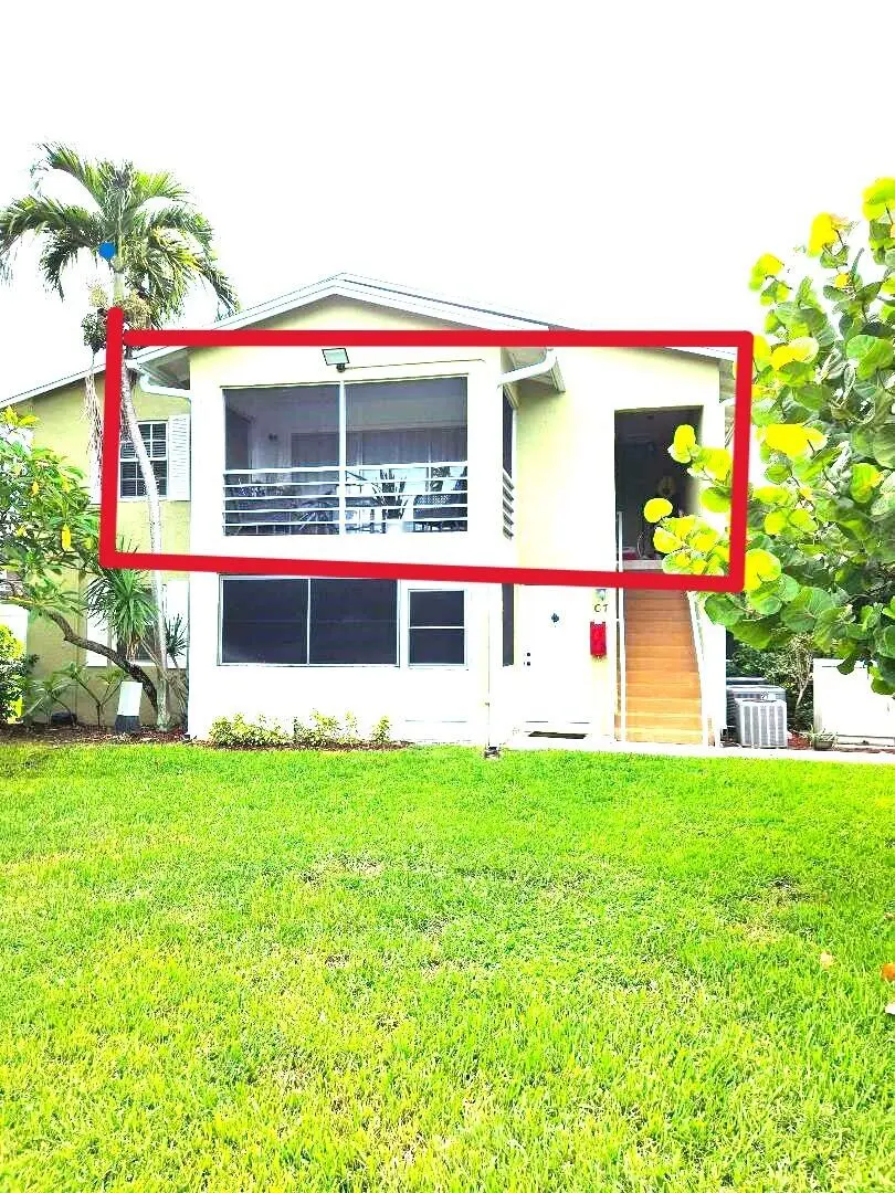 Front entry at 12052 ALTERNATE A1A C8, Palm Beach Gardens