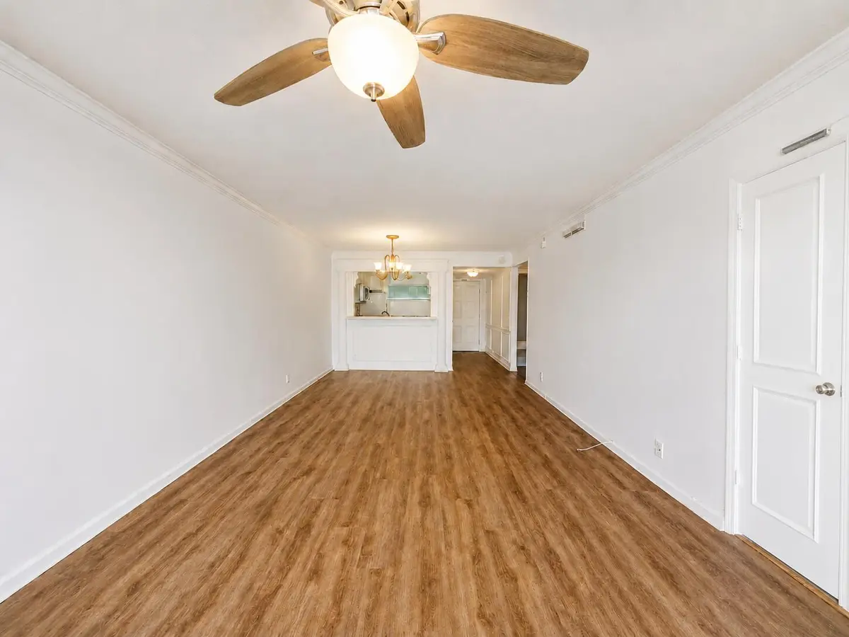 Living - Dining - Kitchen at 110 LAKE EMERALD Drive 103, Oakland Park