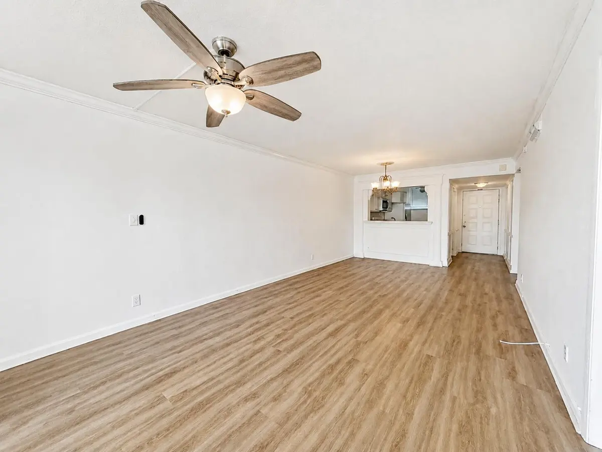 Living - Dining - Kitchen at 110 LAKE EMERALD Drive 103, Oakland Park
