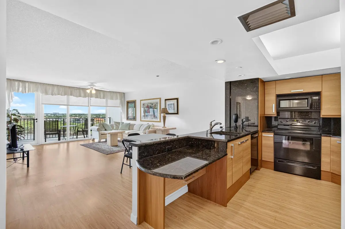 UPDATED KITCHEN WALL DOWN at 4750 S Ocean Boulevard 907, Highland Beach