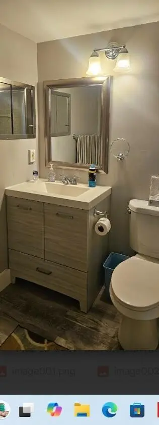 ensuite bath vanity at 27 Newport B, Deerfield Beach