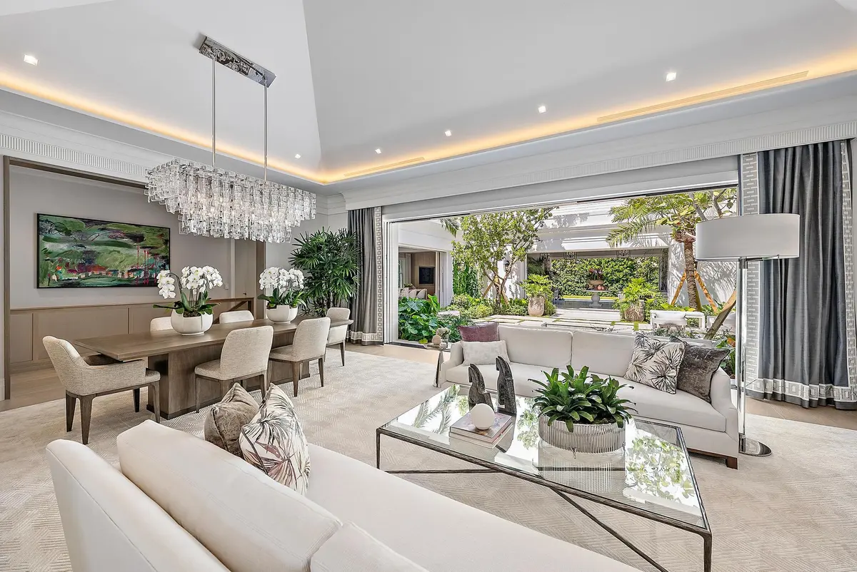 Living Room at 311 Polmer Park Road, Palm Beach