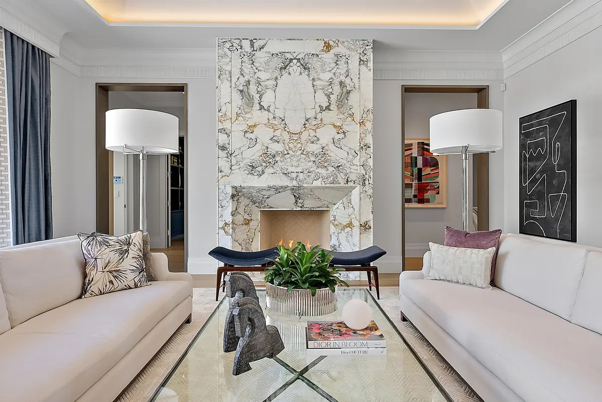 Living Room at 311 Polmer Park Road, Palm Beach