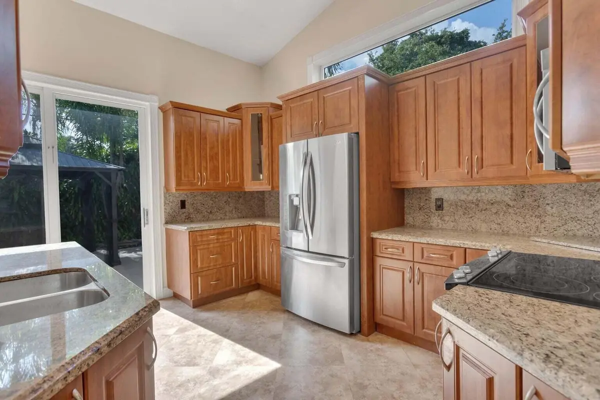 Renovated kitchen at 4500 SW 25TH Terrace, Dania Beach
