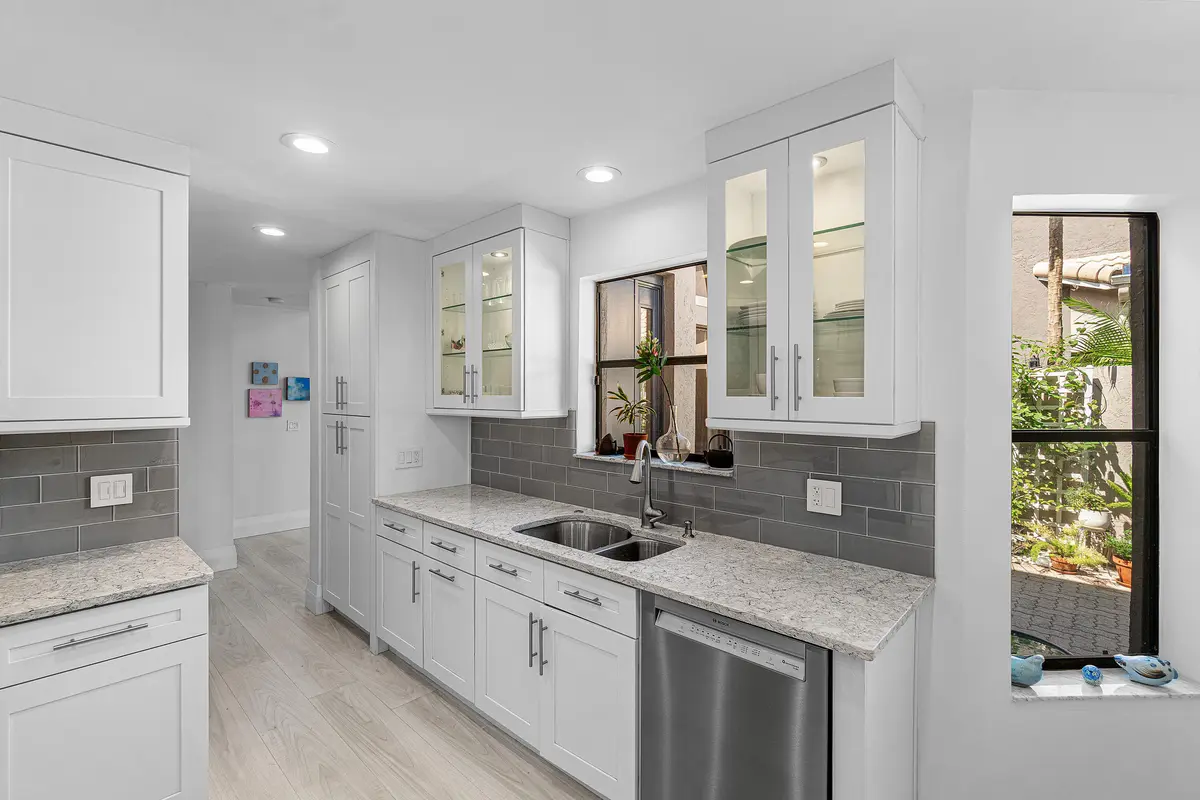 Kitchen with Pantry at 5315 Monterey Circle D, Delray Beach