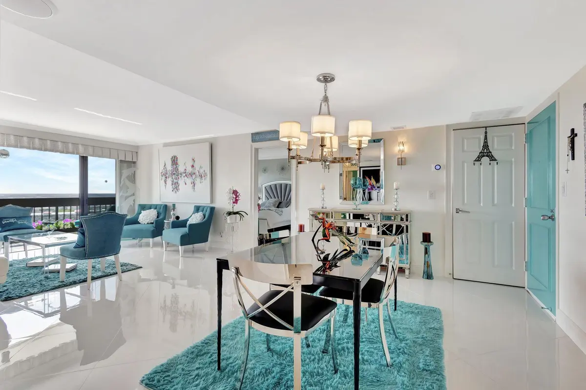 DINING AREA at 2000 Presidential Way PH5, West Palm Beach