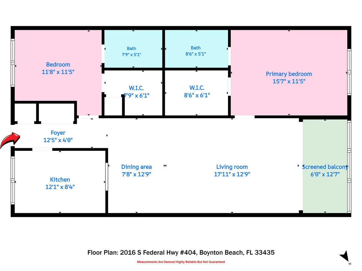 4 Floor Plan at 2016 S Federal Highway 404, Boynton Beach