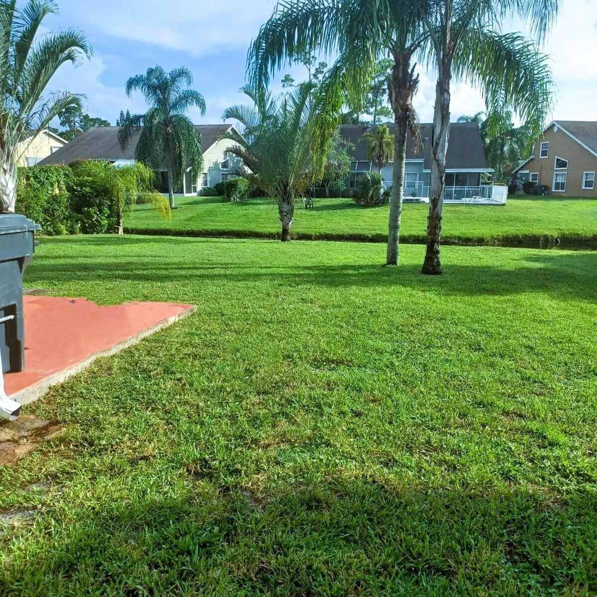 side yard at 13128 VIA VENETO, Wellington