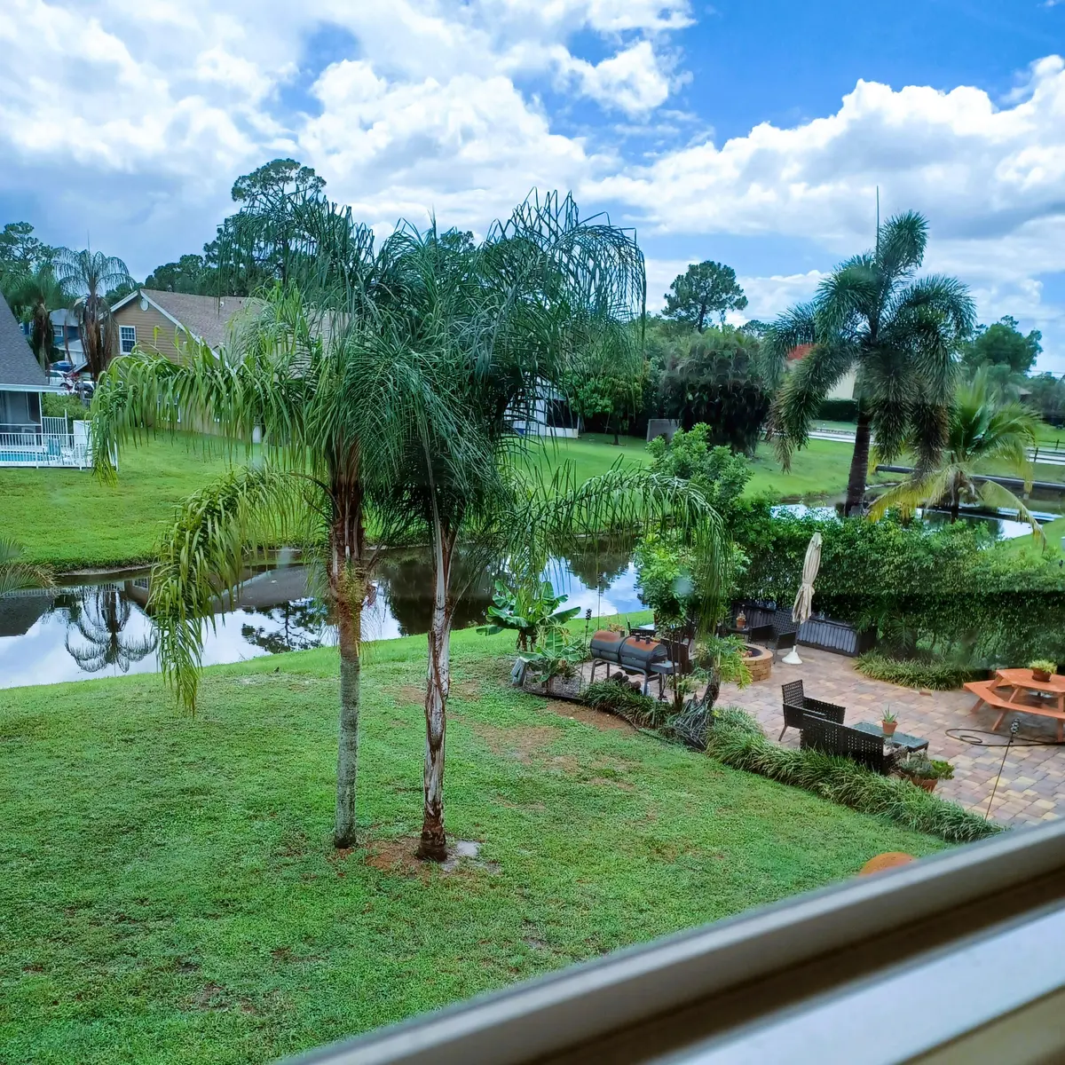 backyard at 13128 VIA VENETO, Wellington