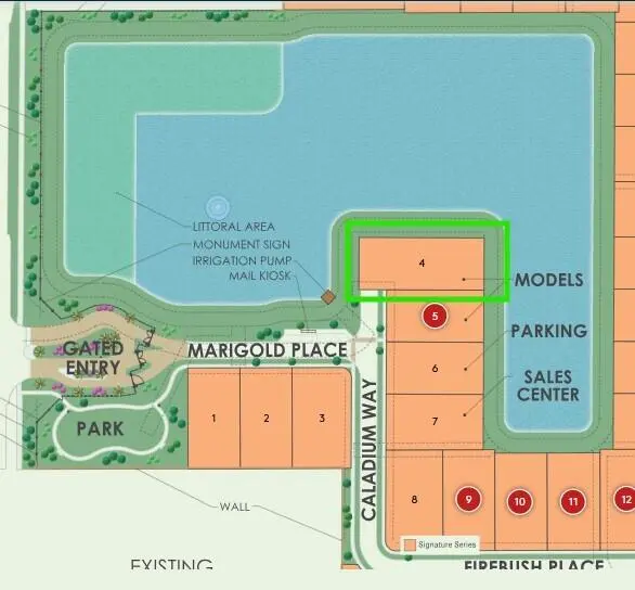 4 Map at 4968 Caladium Way Livingston 4, Davie