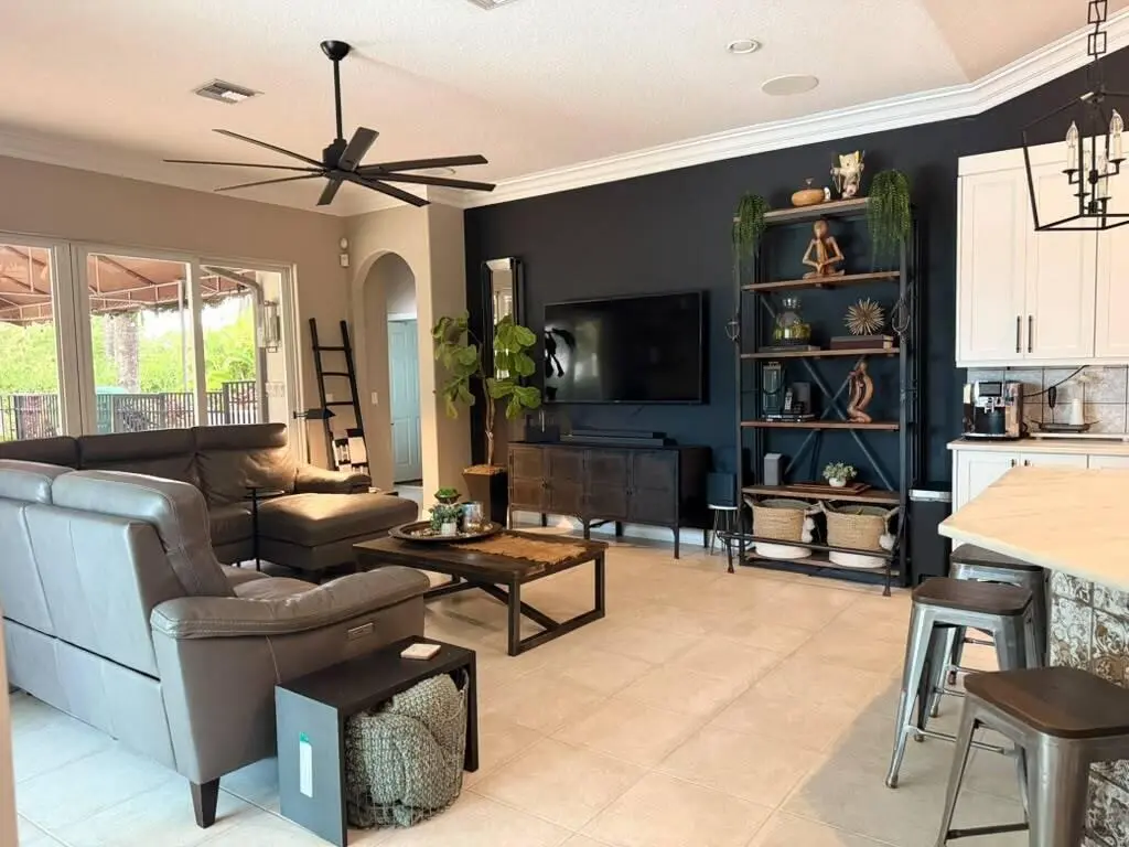 Family room at 14636 Stirrup Lane, Wellington