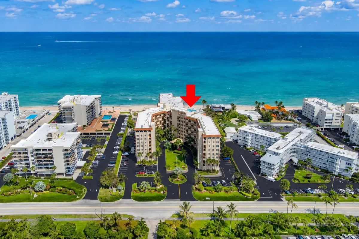 Aerial View at 3475 S OCEAN Boulevard 2050, Palm Beach
