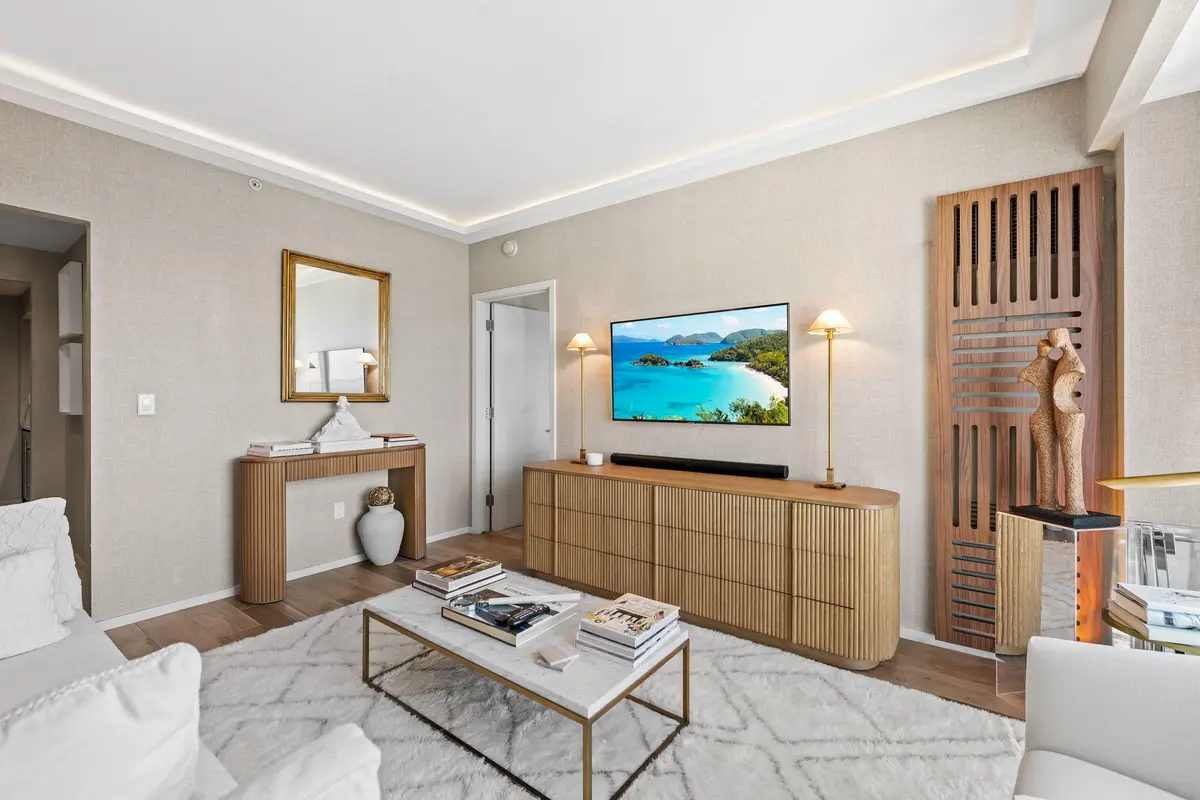 Living Room at 551 N FORT LAUDERDALE BEACH Boulevard R1801, Fort Lauderdale