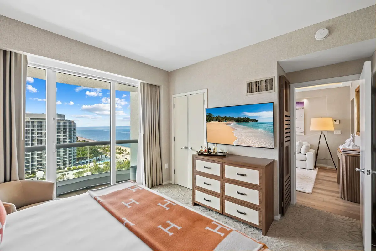 Bedroom at 551 N FORT LAUDERDALE BEACH Boulevard R1801, Fort Lauderdale