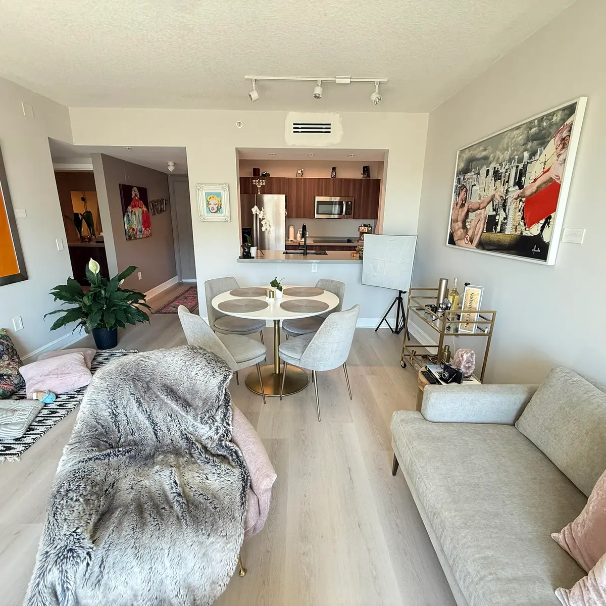 Living Room1 at 117 NW 42ND Avenue 1207, Miami