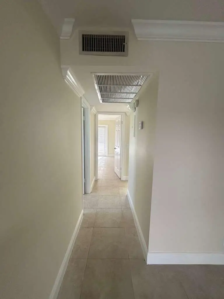 hallway at 341 Fanshaw I, Boca Raton
