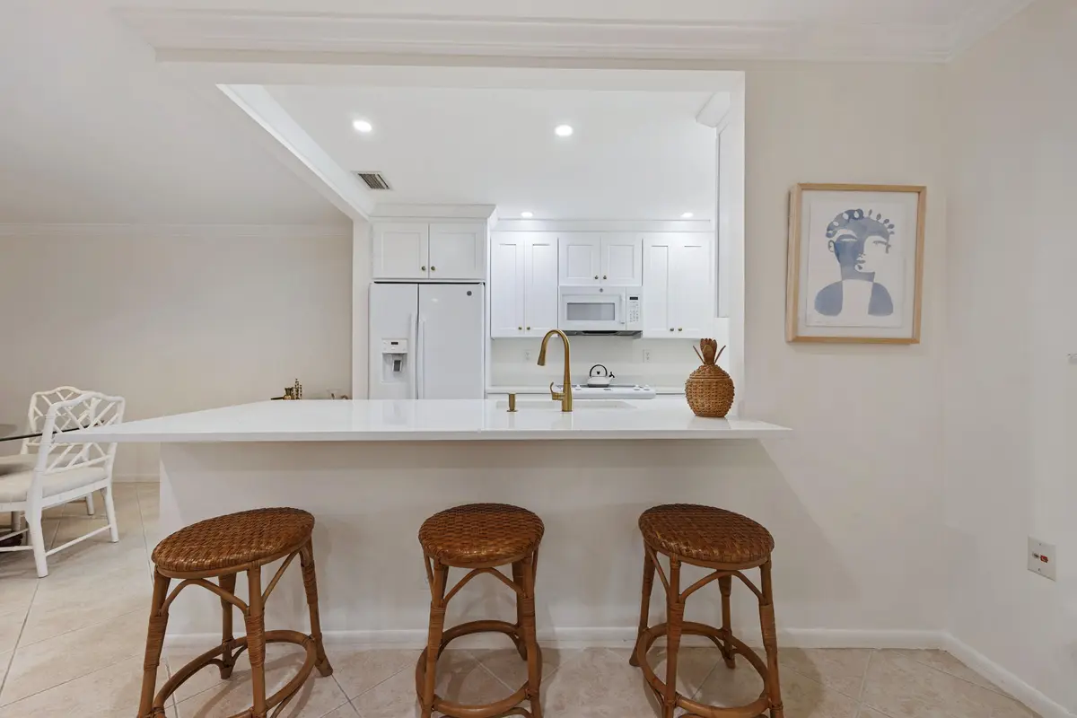 Kitchen at 1082 North Drive B, Delray Beach