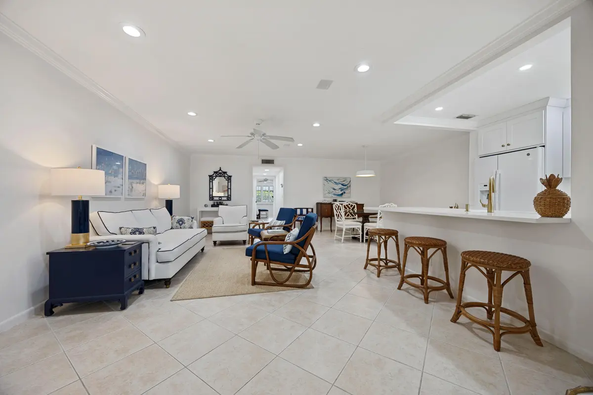 Living/Kitchen at 1082 North Drive B, Delray Beach