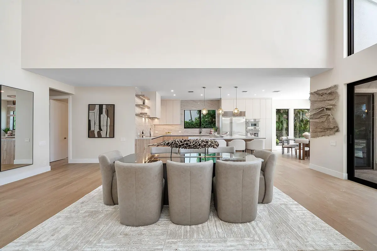 Open concept at 4484 Bocaire Boulevard, Boca Raton