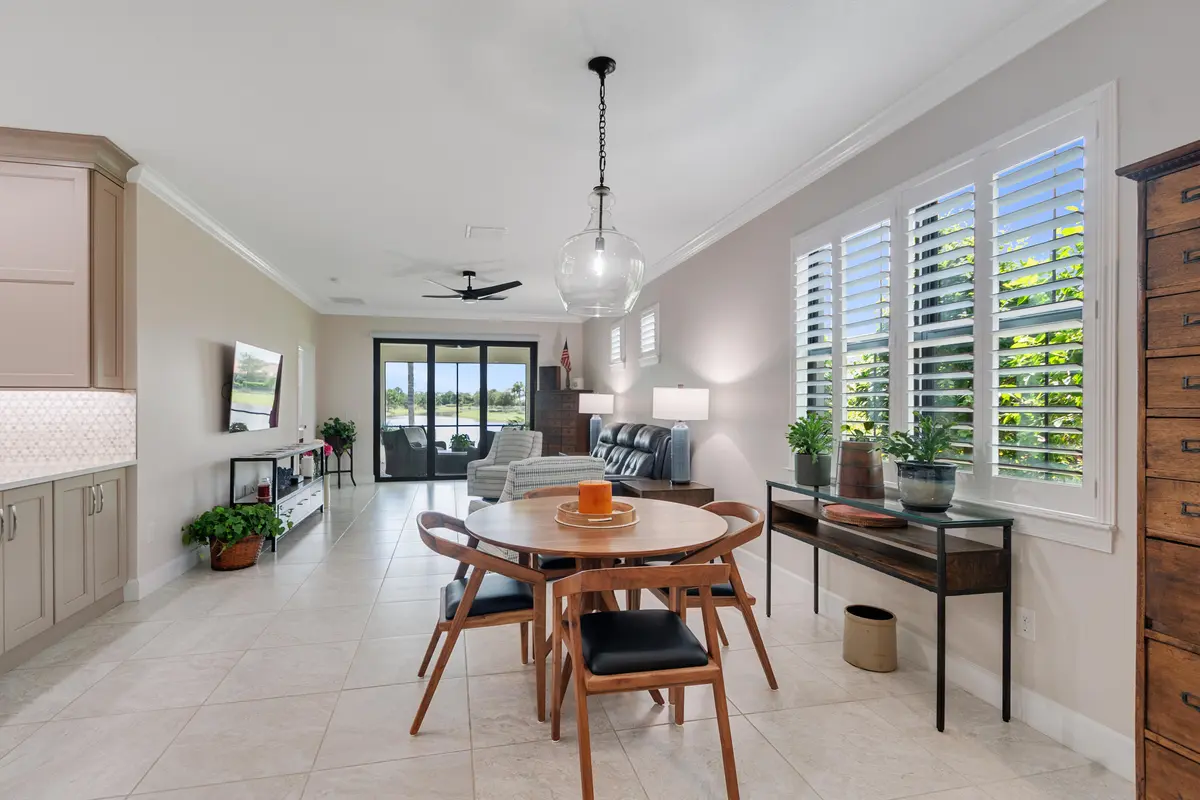 Dining Room at 4425 BEAUTY LEAF Circle, Vero Beach