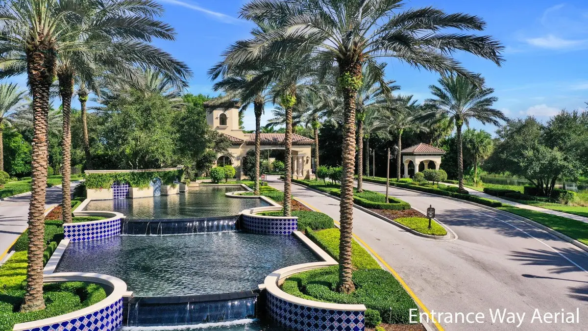 Entrance to bridges Aerial at 8401 Eagleville Avenue, Delray Beach