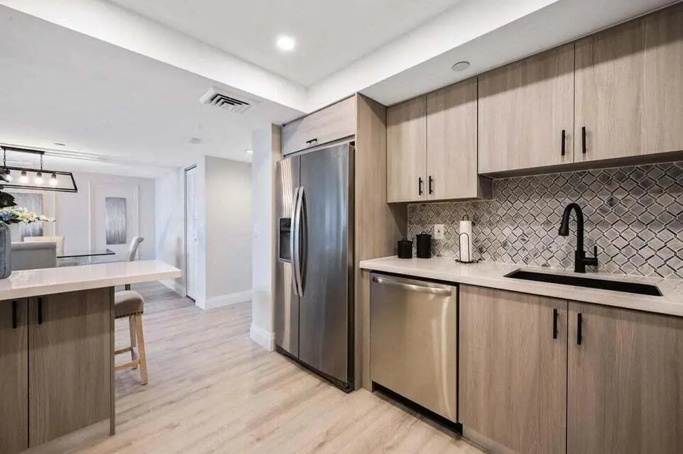 Kitchen at 4201 N OCEAN 1605, Boca Raton