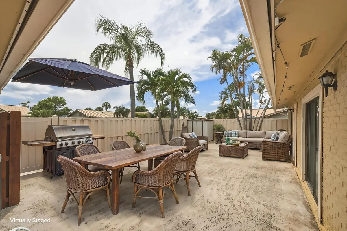 Patio at 5799 GOLDEN EAGLE Circle, Palm Beach Gardens