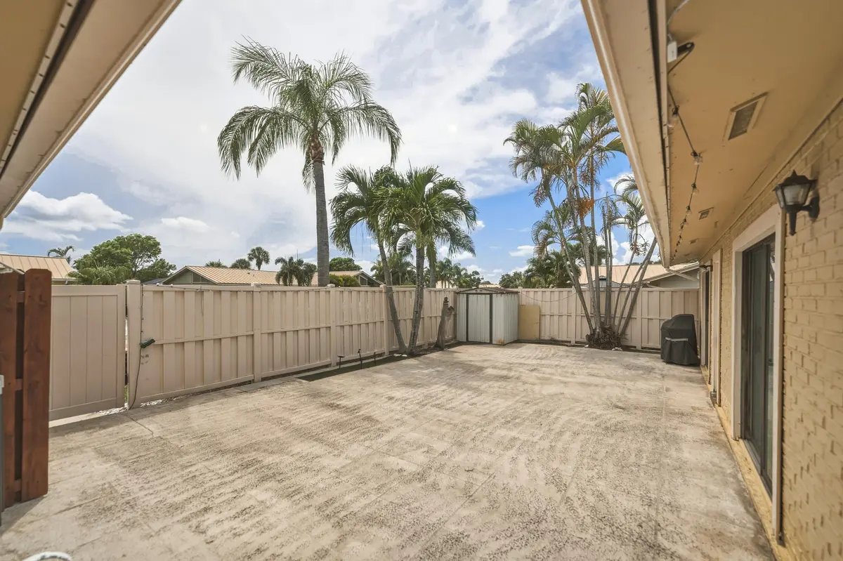 Patio at 5799 GOLDEN EAGLE Circle, Palm Beach Gardens