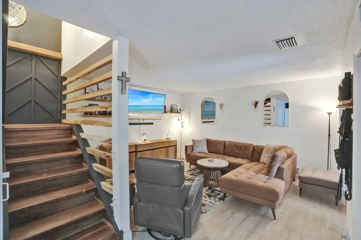 LR & stairs at 734 NW 132nd Terrace, Plantation