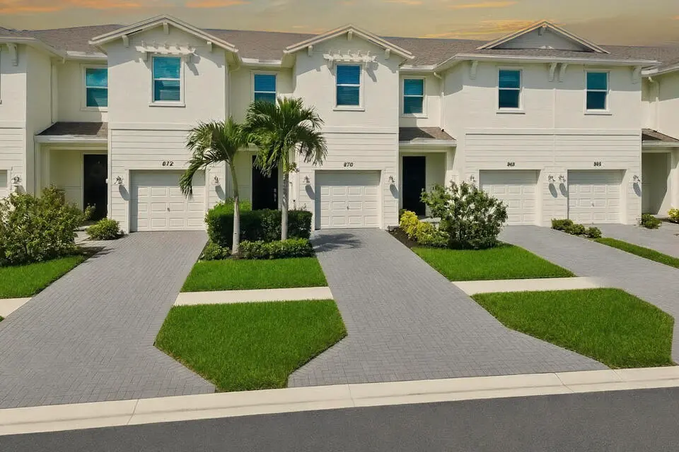 dusk at 870 SE Grovebush Lane, Port St. Lucie