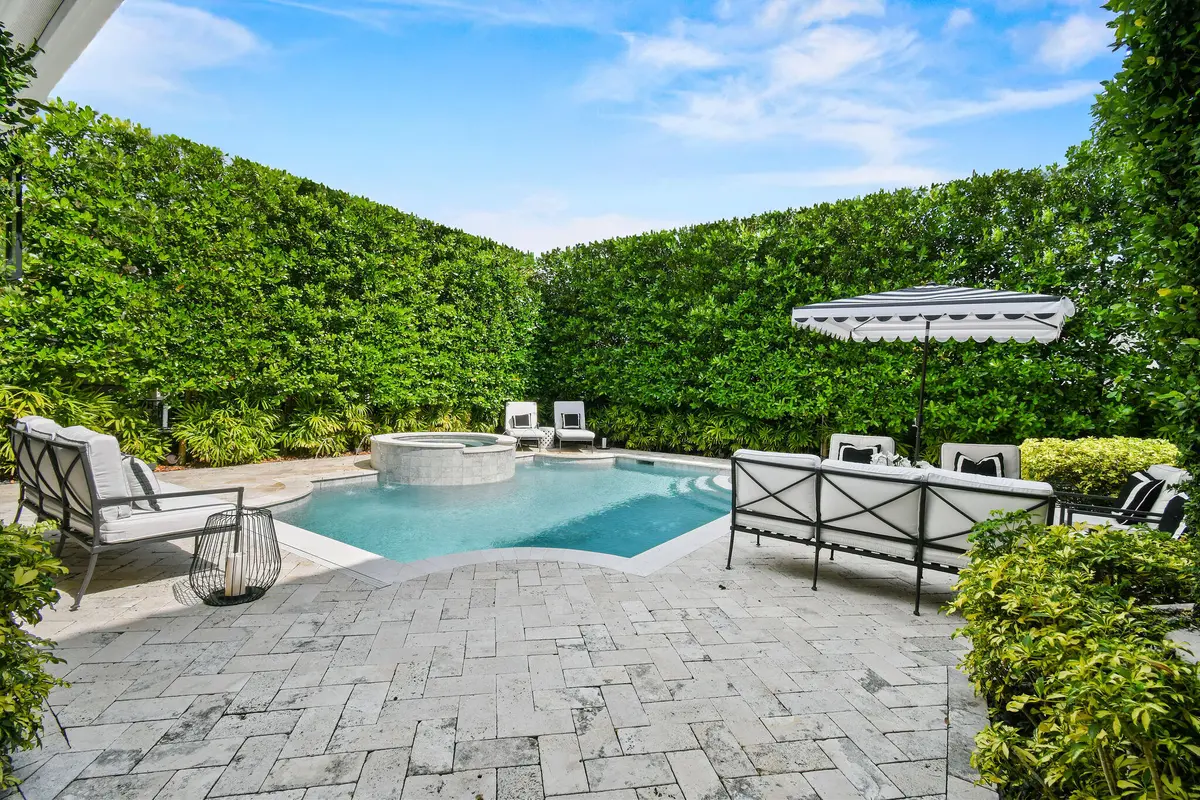 Spacious Patio at 437 Chilean Avenue, Palm Beach