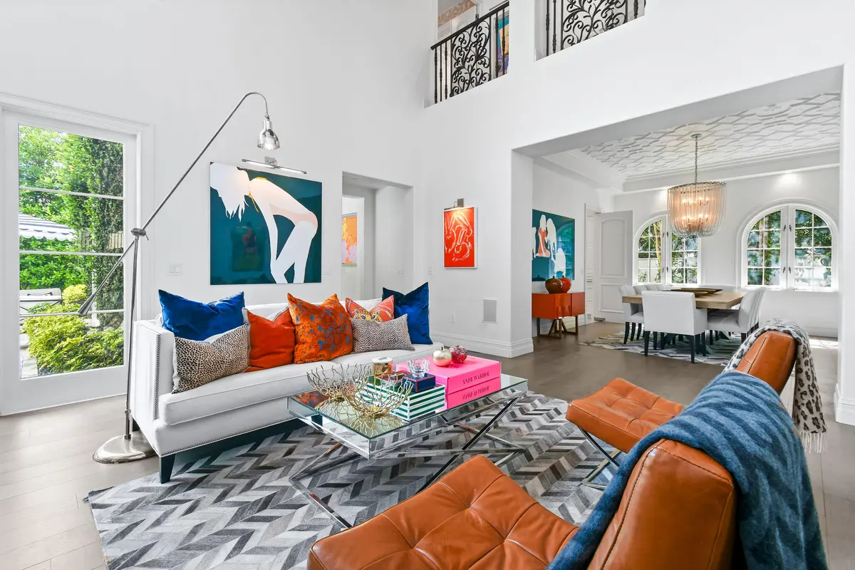 Living Room at 437 Chilean Avenue, Palm Beach