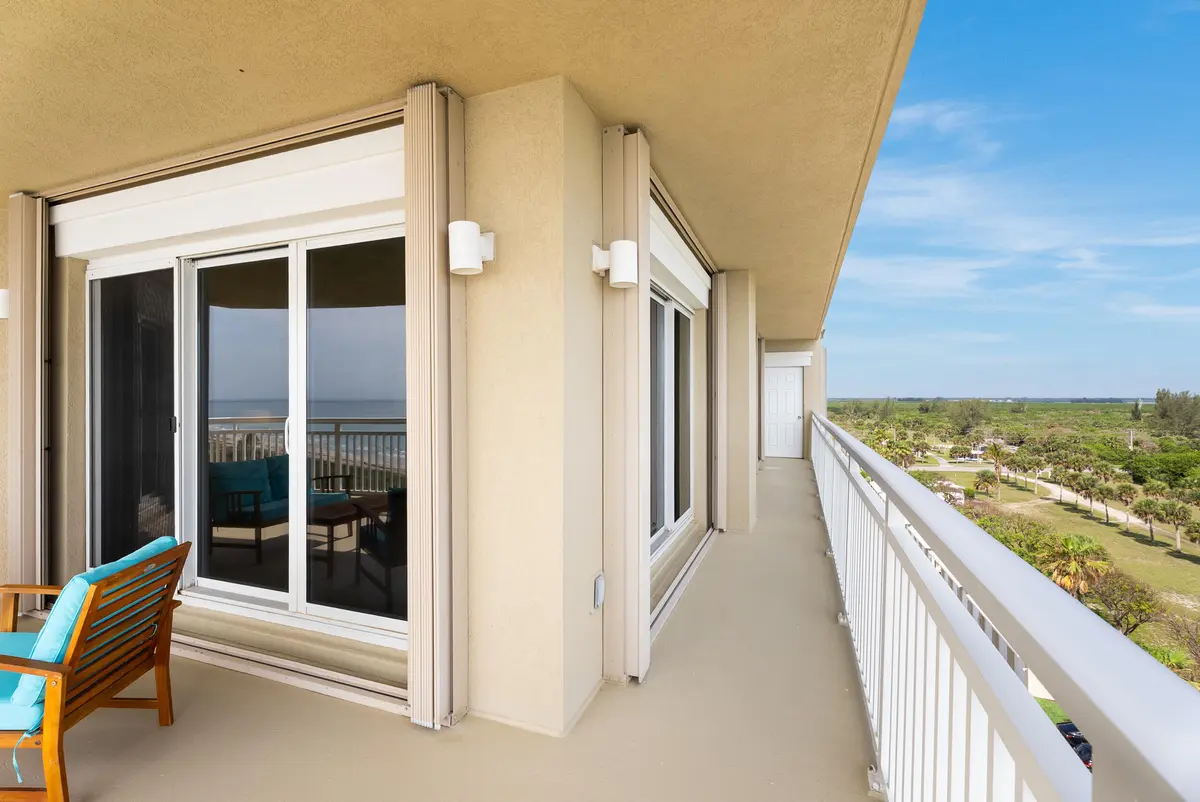 Wrap around balcony at 3702 N HIGHWAY A1A 801, Fort Pierce